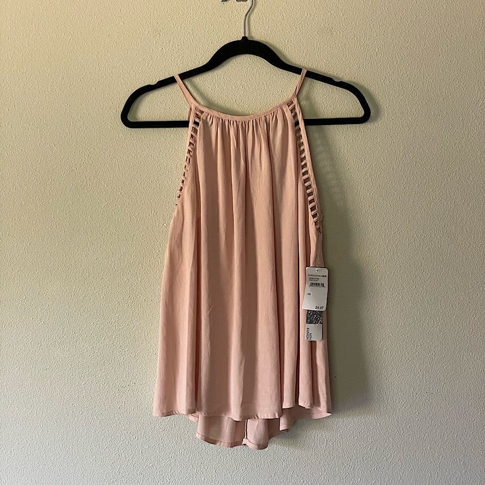 NWT! 14th & Union, Dusky Pink, Flowy Tank. Size XS (oversized, fits like a Sm).